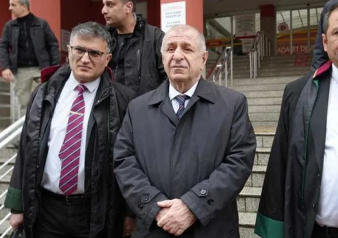 Ümit Özdağ, Şevki Yılmaz'ın açtığı tehdit davası nedeniyle adliyede ifade verdi