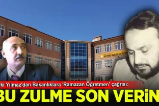 Şevki Yılmaz'dan STK ve Bakanlıklara 'Ramazan Öğretmen' çağrısı: 'Neredesiniz?'