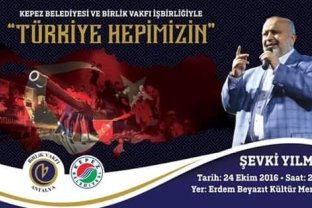 Türkiye hepimizin!" Konulu Konferans