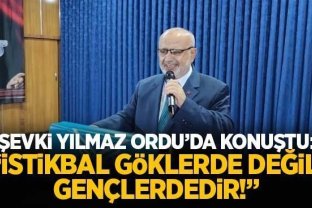 Ordu'da konuştu: "İstikbal göklerden önce gençlerdedir!"